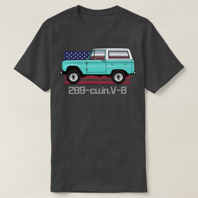 T-shirt aqua 1 (Design devant)