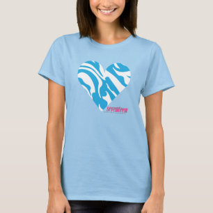 T-shirt Aqua 2 de zèbre