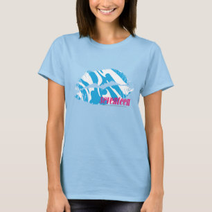 T-shirt Aqua de zèbre