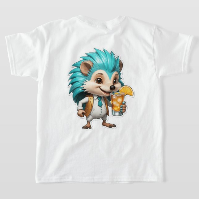 T-shirt Aqua Hedgehog (Couchage Retour)