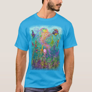 T-shirt Aqua Imaginaire Art