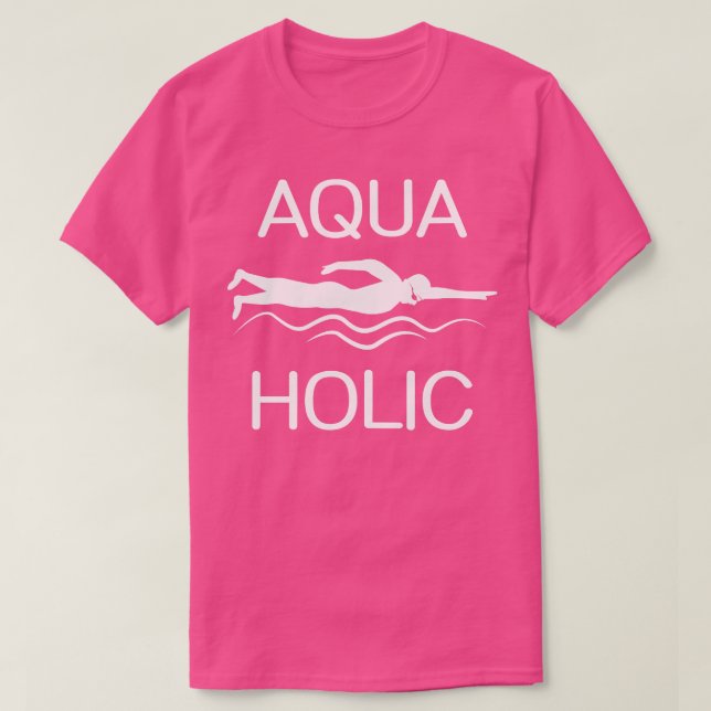 T-shirt Aquaholic (Design devant)