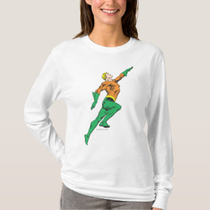 T-shirt Aquaman bondit