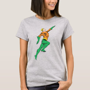 T-shirt Aquaman bondit