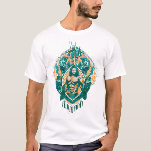 T-shirt Aquaman   Graphique Aquaman & Trenchers