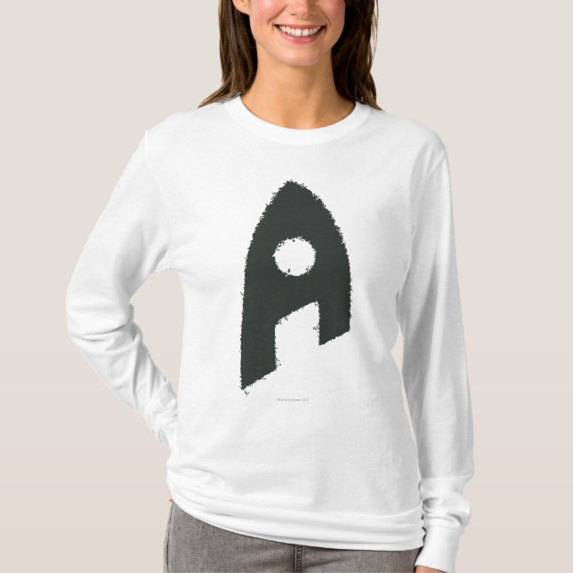 T-shirt Aquaman Grunge 'A' (Devant)