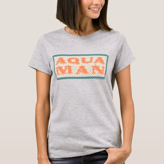 T-shirt Aquaman It's Showtime! Letters (Devant)