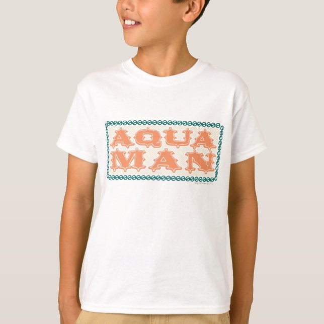 T-shirt Aquaman It's Showtime! Letters (Devant)