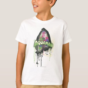 T-shirt Aquaman - Lettre d'innocence tordue