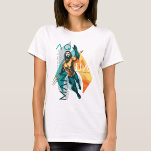 T-shirt Aquaman Modernist Aquaman Collage