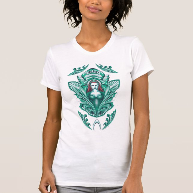 T-shirt Aquaman | Ornate Mera Graphic (Devant)