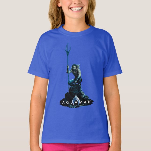 T-shirt Aquaman | Prince Orin avec animaux aquatiques (Devant)