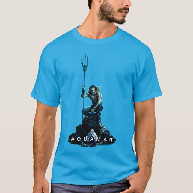 T-shirt Aquaman | Prince Orin avec animaux aquatiques (Devant)