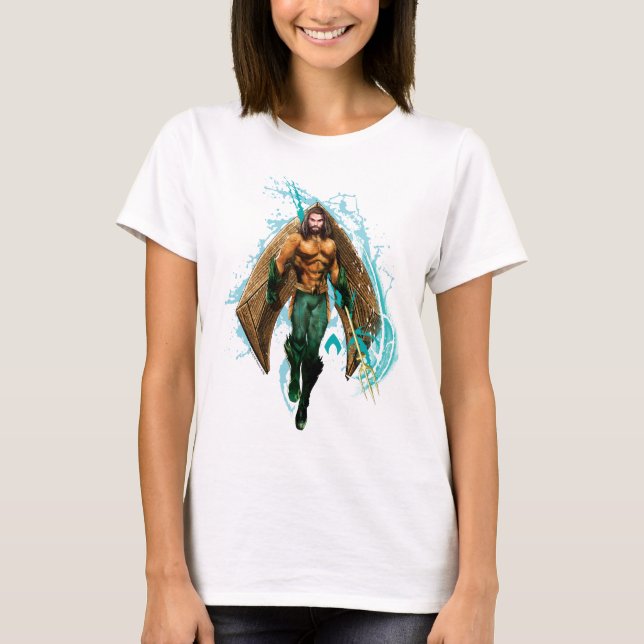 T-shirt Aquaman | Prince Orin Avec Logo Aquaman (Devant)