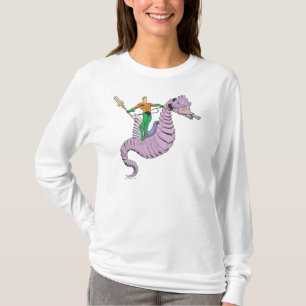 T-shirt Aquaman Rides Seahorse