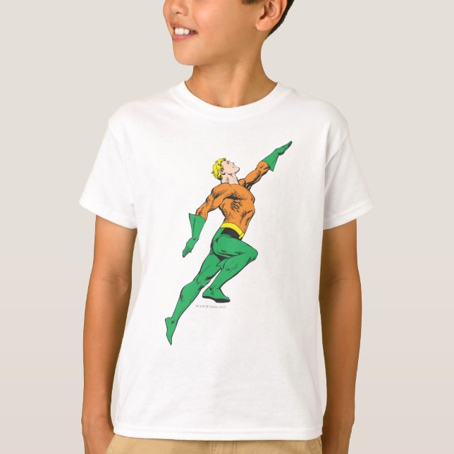 T-shirt Aquaman saute (Devant)