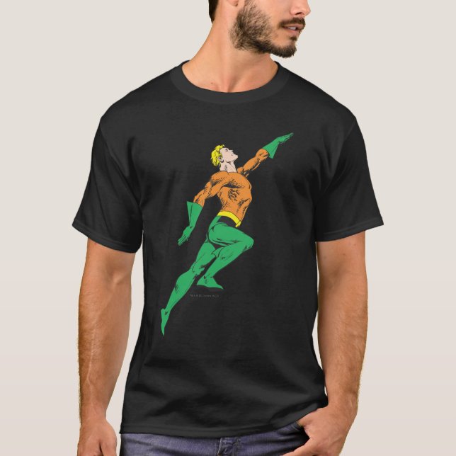 T-shirt Aquaman saute (Devant)