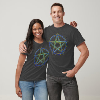 T-shirt Aquamarine Enchantage : Un Pentagram Gem