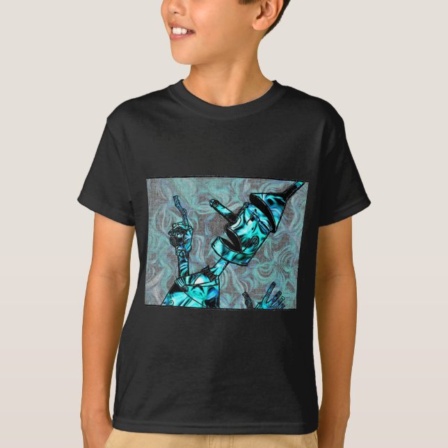 T-shirt Aquamarine Tin Man (Devant)