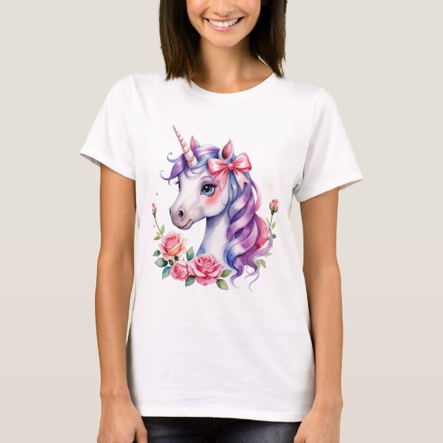 T-shirt Aquarelle  (Devant)