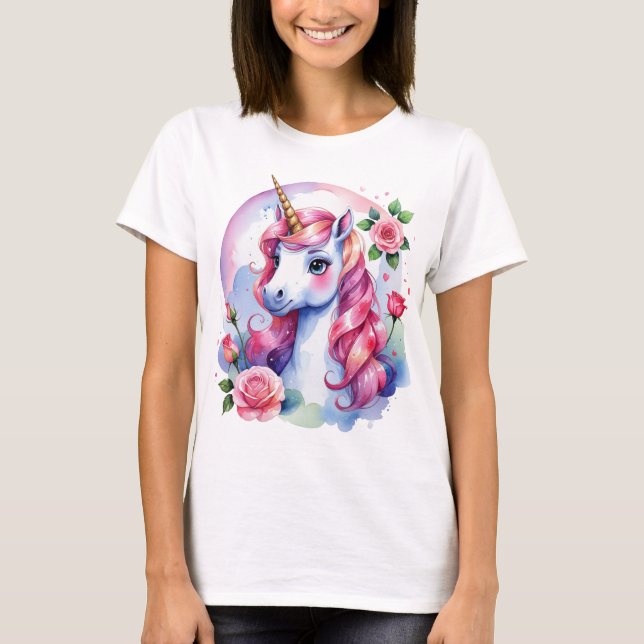 T-shirt Aquarelle  (Devant)