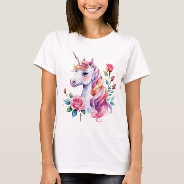 T-shirt Aquarelle  (Devant)