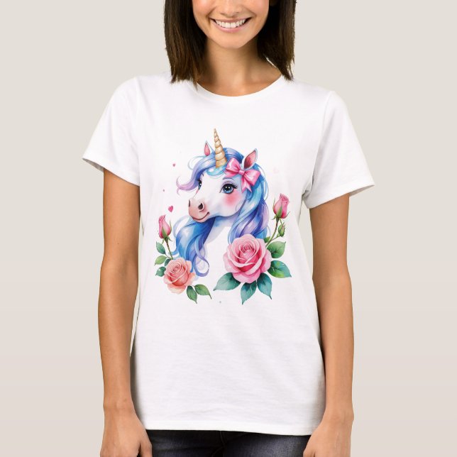T-shirt Aquarelle  (Devant)