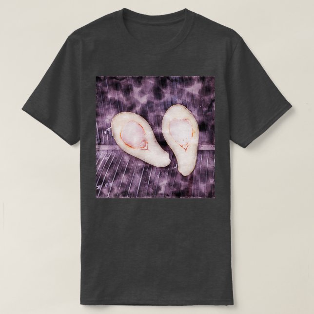T-shirt Aquarelle Avocado Lover (Design devant)