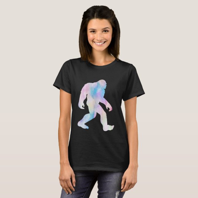 T-shirt Aquarelle Bigfoot (Devant entier)