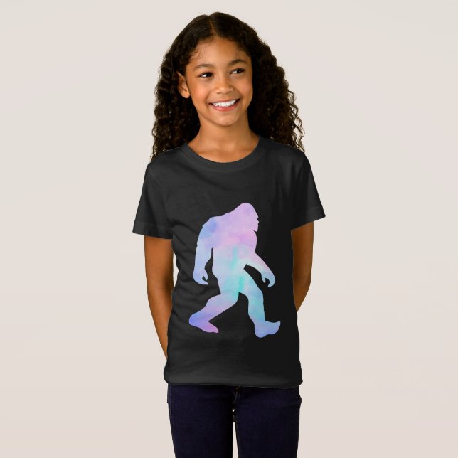 T-Shirt Aquarelle Bigfoot (Devant entier)