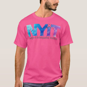 T-shirt Aquarelle bleu pourpre NYITCOM