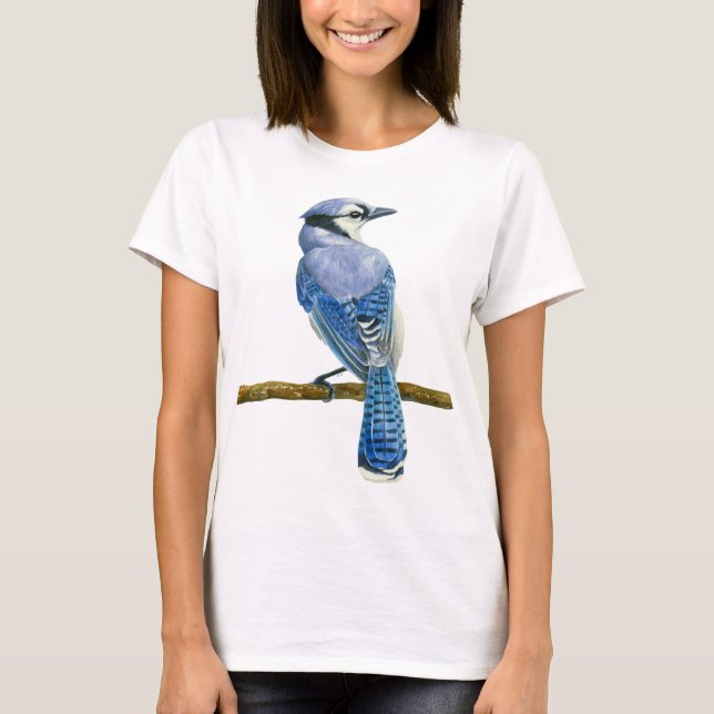 T-shirt Aquarelle bleue (Devant)