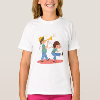 Aquarelle colorée Joyeuse Musique Jouer Design
