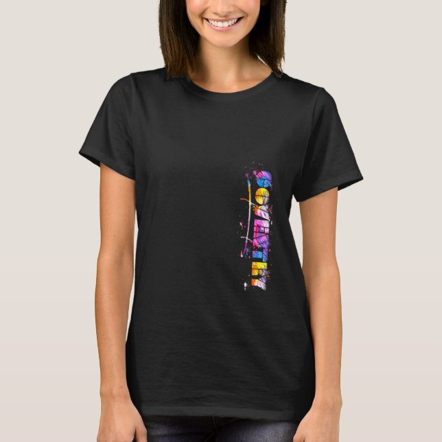 T-shirt Aquarelle Coventry Lettrage (Devant)