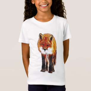 T-Shirt Aquarelle de Fox