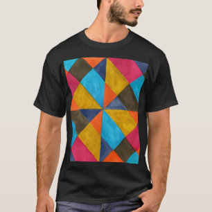 T-shirt Aquarelle design créatif abstrait.