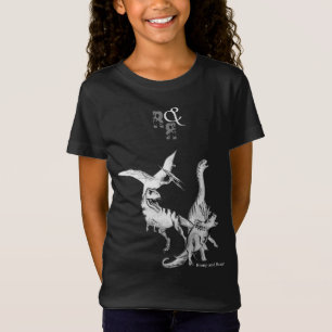 T-Shirt Aquarelle Dinosaur Enfants Romp et Roar