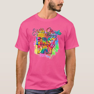 T-shirt Aquarelle Enseignants de 6e année Étudiants Enfant