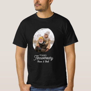 T-shirt Aquarelle esthétique Joyeux Anniversaire Photo