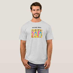 T-shirt Aquarelle, jolie danse joyeuse