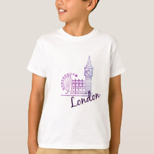 T-shirt Aquarelle Londres, Big Ben