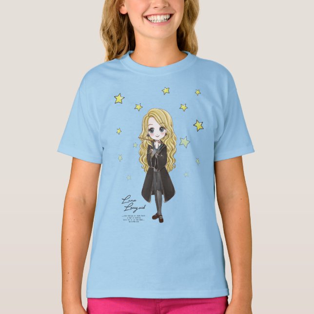 T-shirt Aquarelle magique Luna Lovegood (Devant)