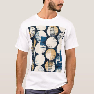 T-shirt Aquarelle points cassés, Effet coloré.