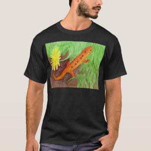 T-shirt Aquarelle rouge Eft Easter Newt