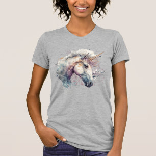 T-shirt Aquarelle Unicorne
