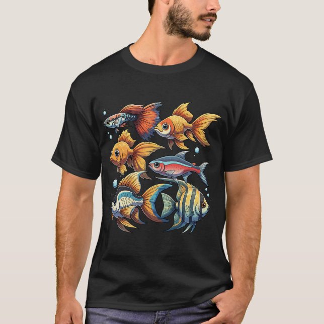 T-shirt Aquariophilie (Devant)