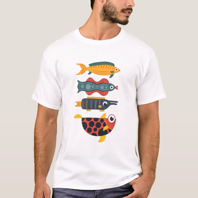 T-shirt Aquarium (Devant)