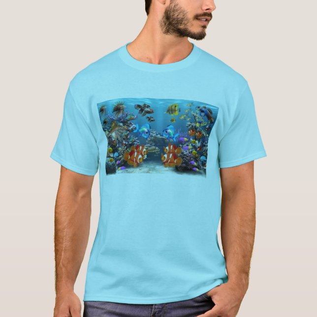 T-shirt aquarium (Devant)