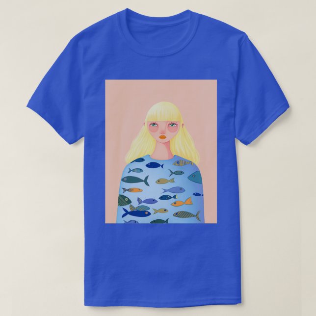 T-shirt Aquarium 70 2 (Design devant)