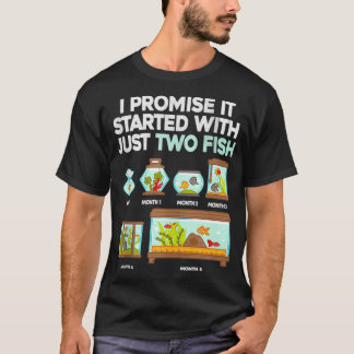 T-shirt Aquarium Addiction Aquarium Addict Aquarist Poisso